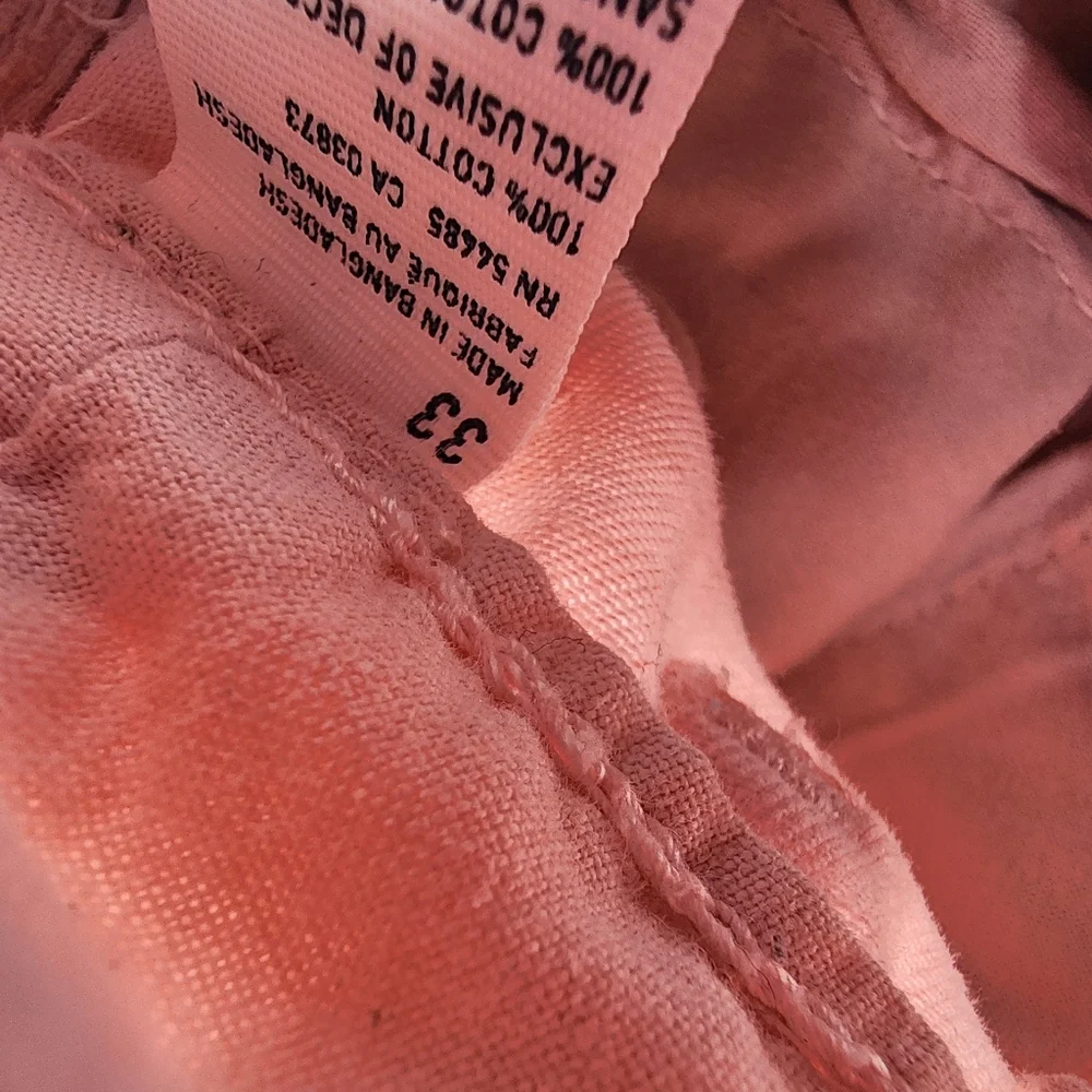 Pink American Eagle Mens Shorts‎ Size 33